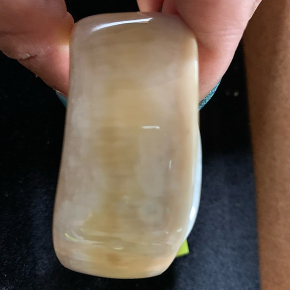 Natural Buffalo Horn and Bone asymmetric bracelet. - Picture 5 of 5